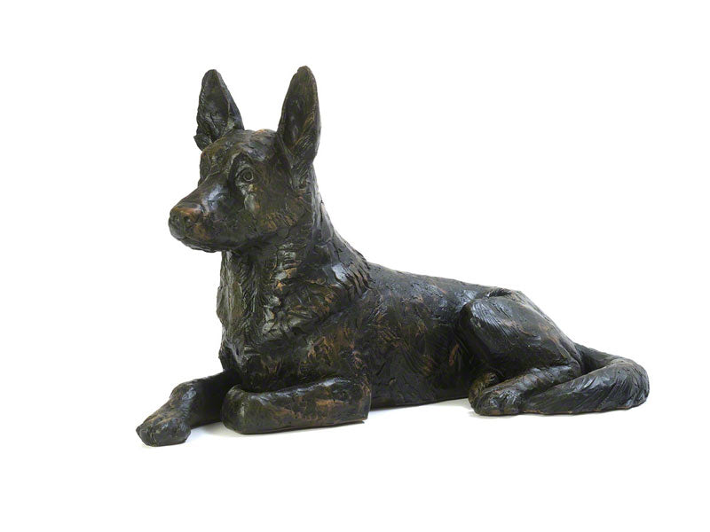 Cast Resin Dog Figurine Memorial Urns