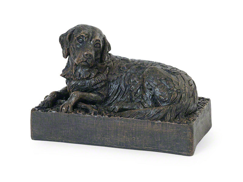 Cast Resin Dog Figurine Memorial Urns