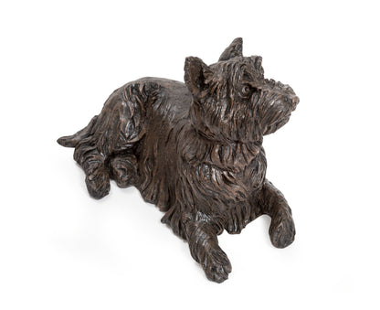 Cast Resin Dog Figurine Memorial Urn - West Highland Terrier