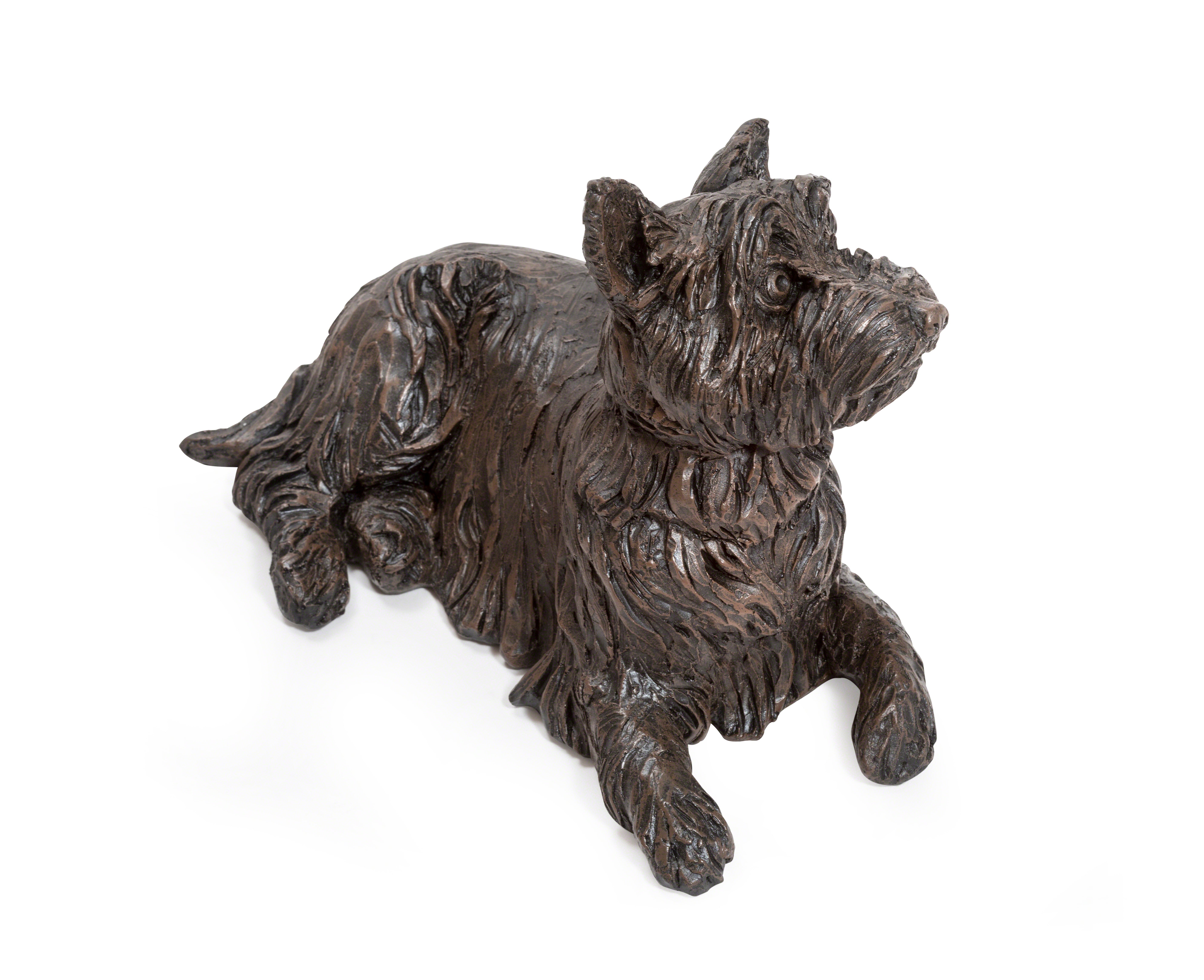 Cast Resin Dog Figurine Memorial Urn - West Highland Terrier