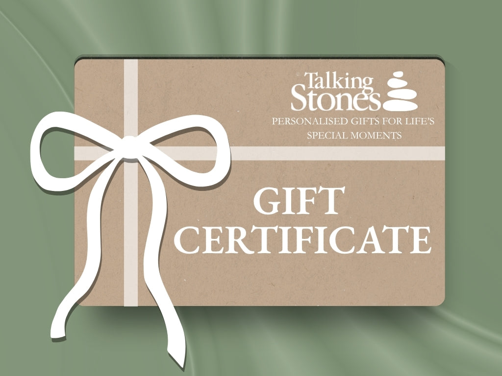 Talking Stones Gift Certificate