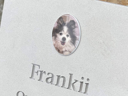 Sandstone Plaque Pet Memorial