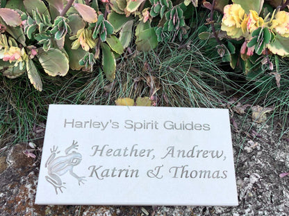 Sandstone Plaque Memorial for People