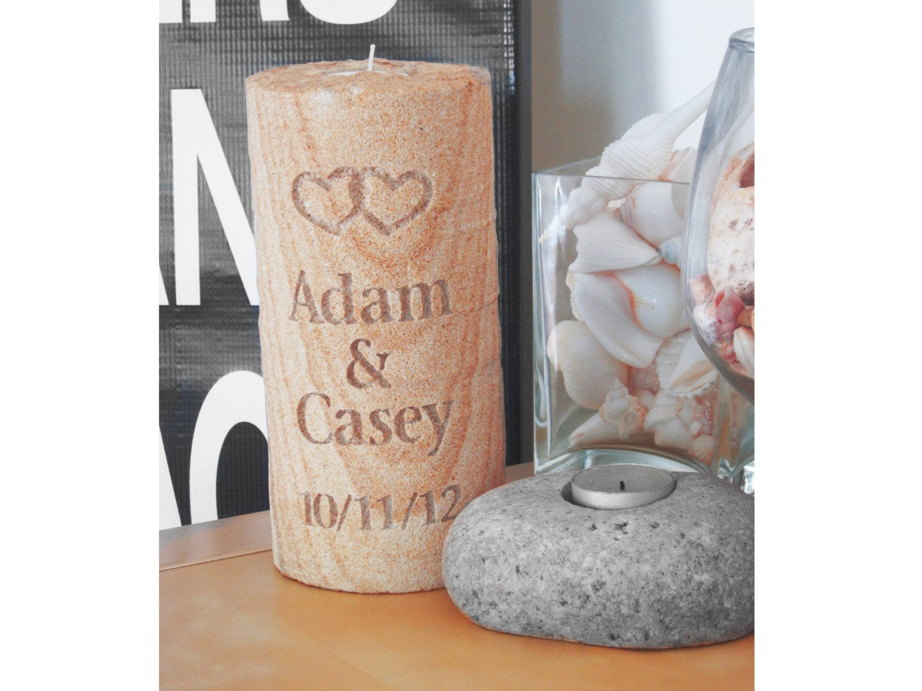Eternal Sandstone Candle