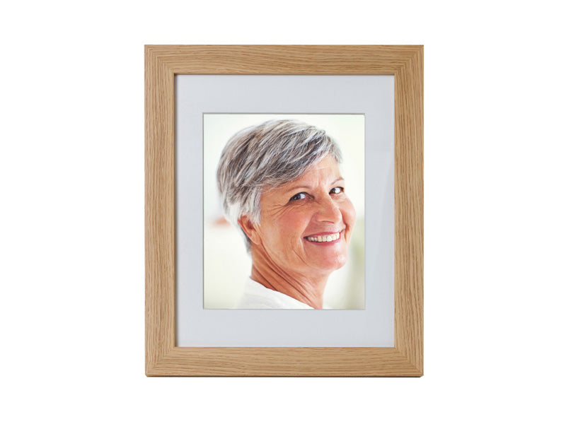 Tribute Oak Photo Frame Urn