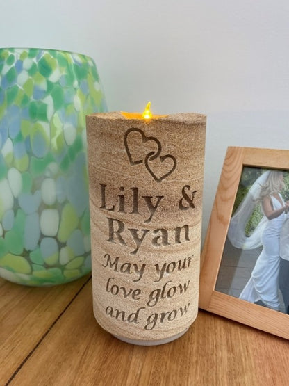 Eternal Sandstone Candle