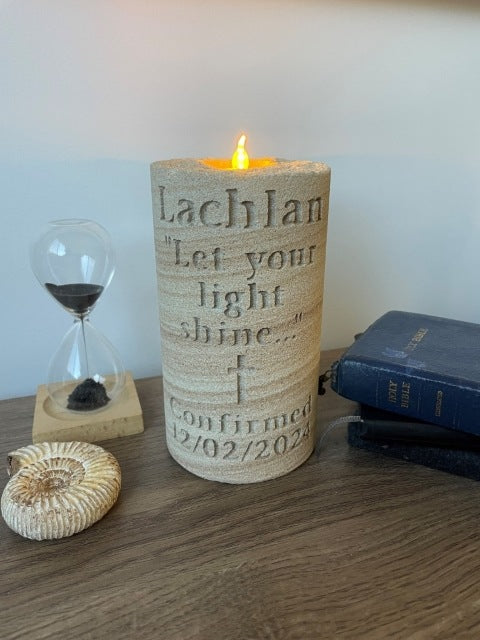 Eternal Sandstone Candle