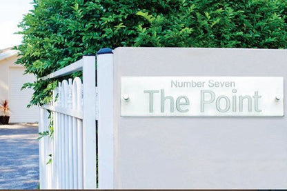 House Name Address Plaques - Glass