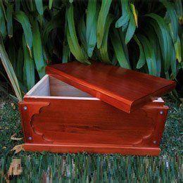 Pet Casket Coffin - Timber
